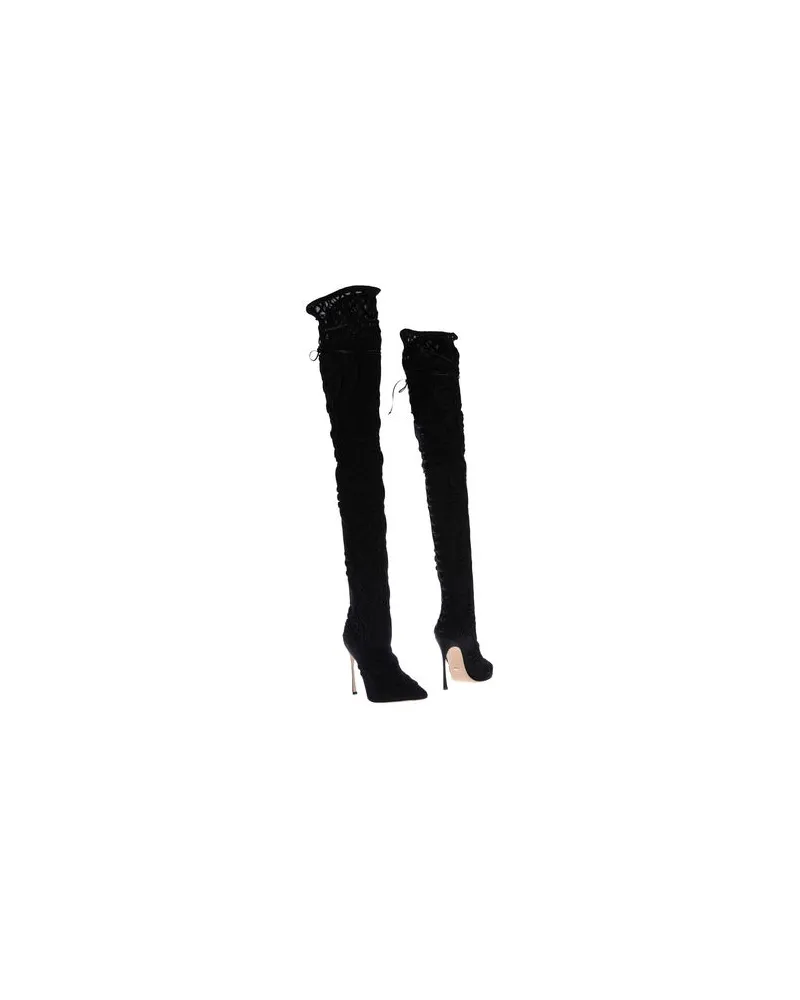Sergio Rossi SCHUHE - Stiefelauf YOOX.COM Schwarz
