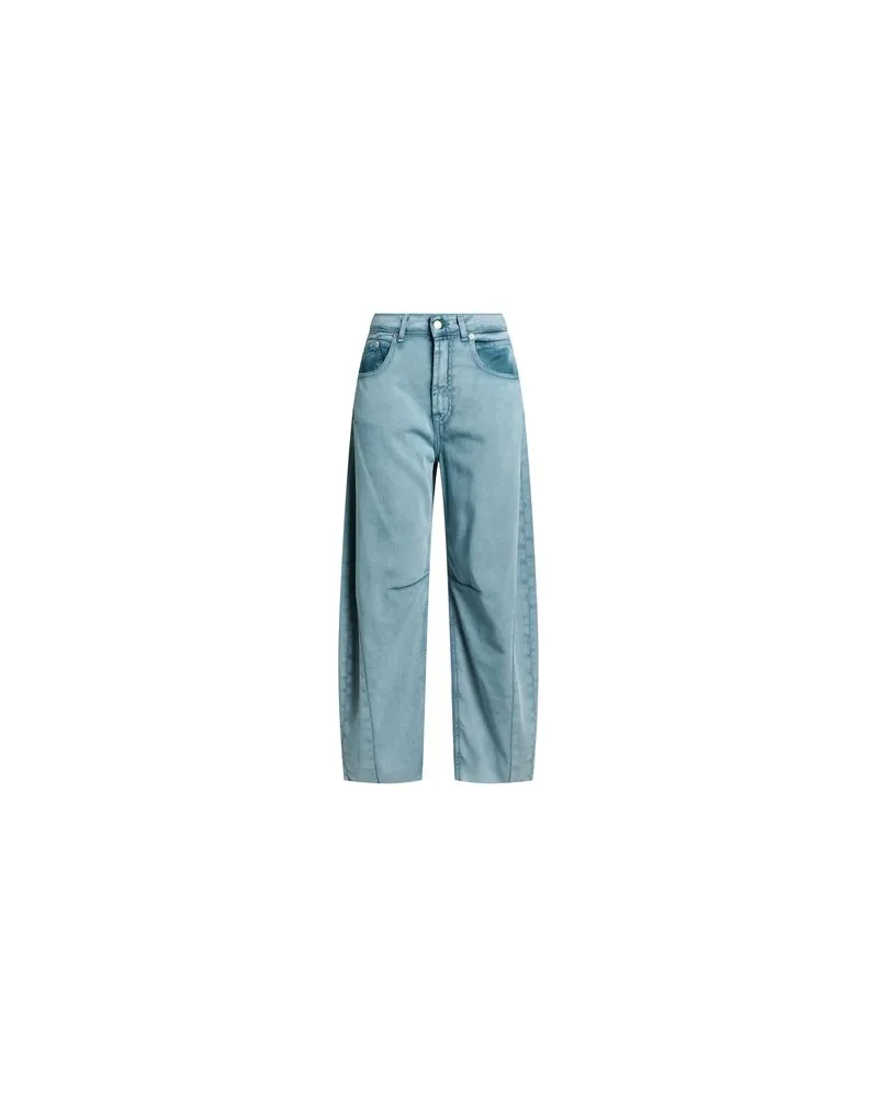 HAVEONE HOSEN & RÖCKE - Hosenauf YOOX.COM Hellblau