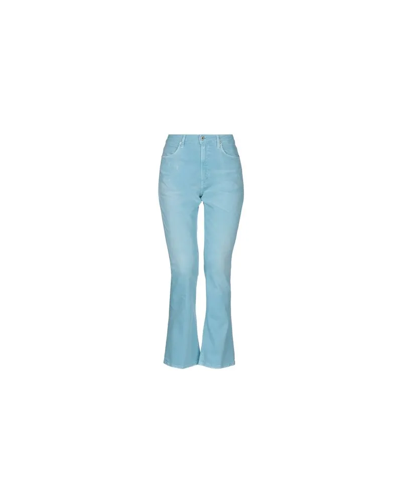 Dondup HOSEN & RÖCKE - Jeanshosenauf YOOX.COM Azurblau