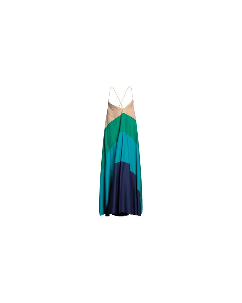 Semicouture KLEIDER - Maxi-Kleiderauf YOOX.COM Beige