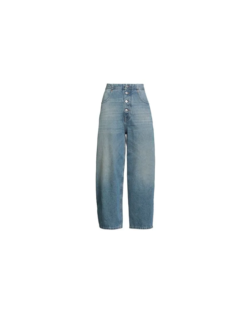 Maison Margiela HOSEN & RÖCKE - Jeanshosenauf YOOX.COM Blau