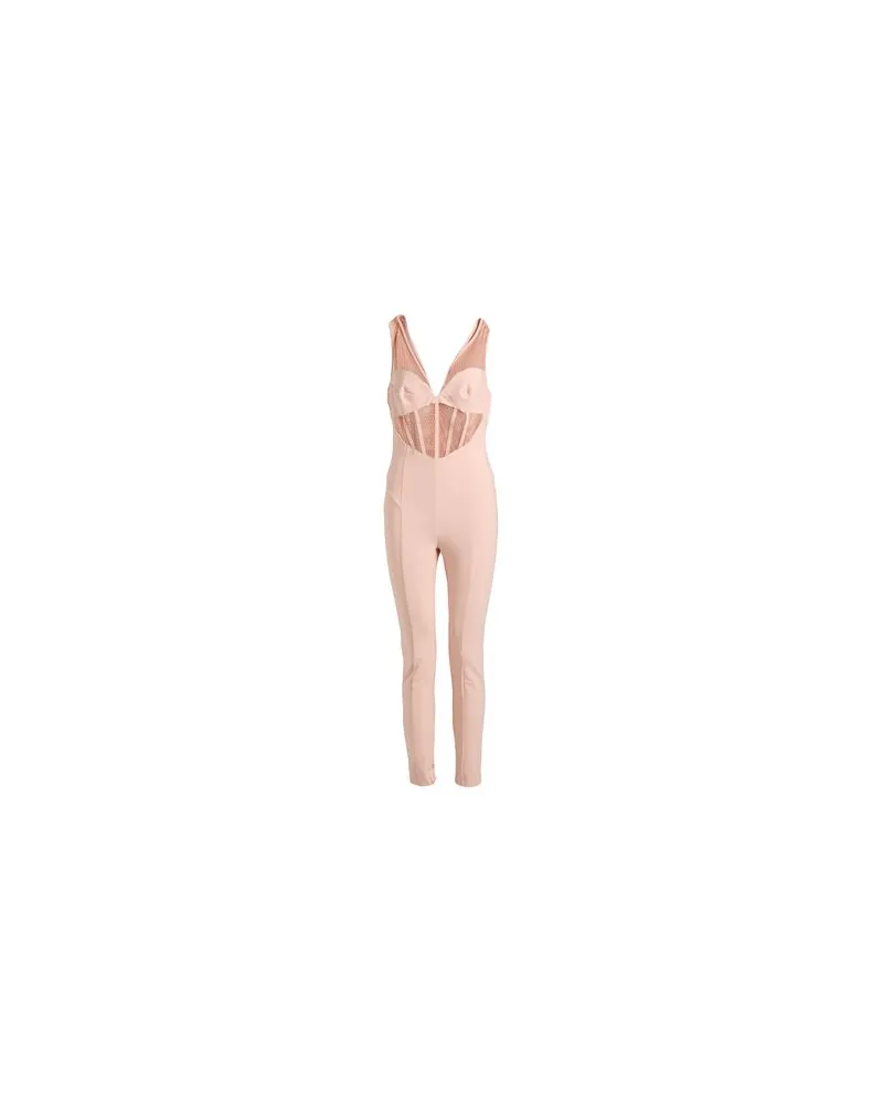 Elisabetta Franchi OVERALLS - Jumpsuitsauf YOOX.COM Hellrosa