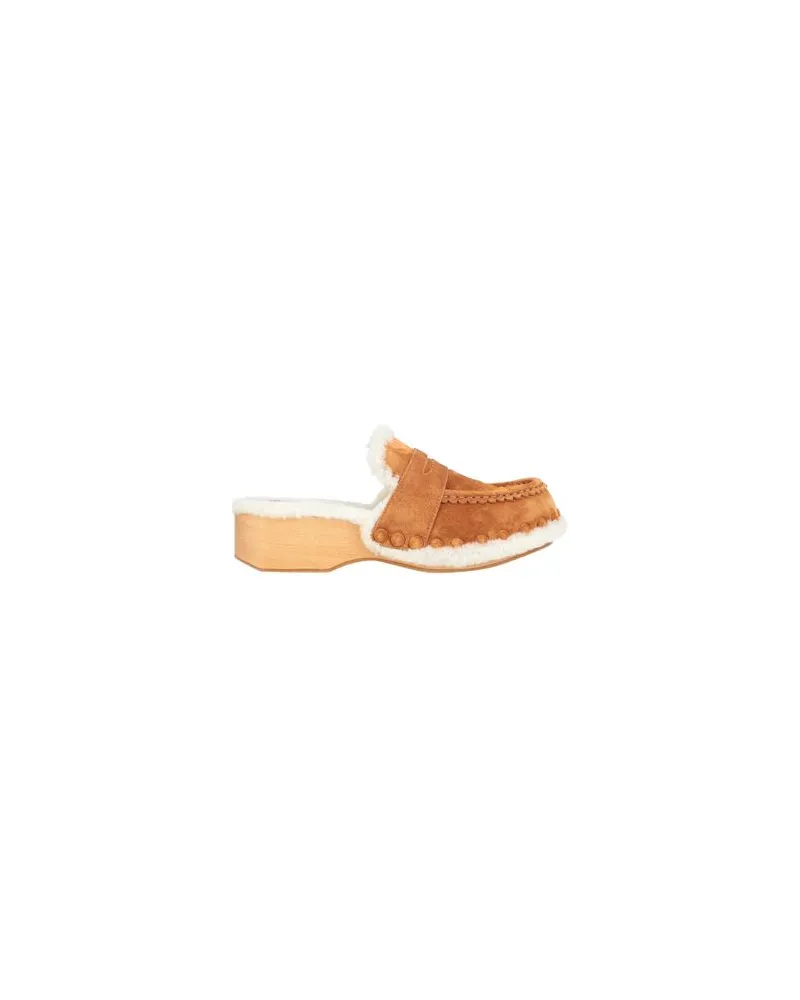 Chloé SCHUHE - Mules & Clogsauf YOOX.COM Kamel