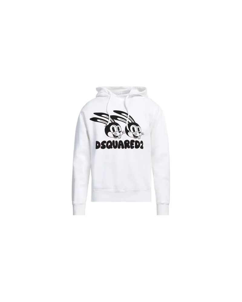 Dsquared2 TOPS - Sweatshirtsauf YOOX.COM Weiß