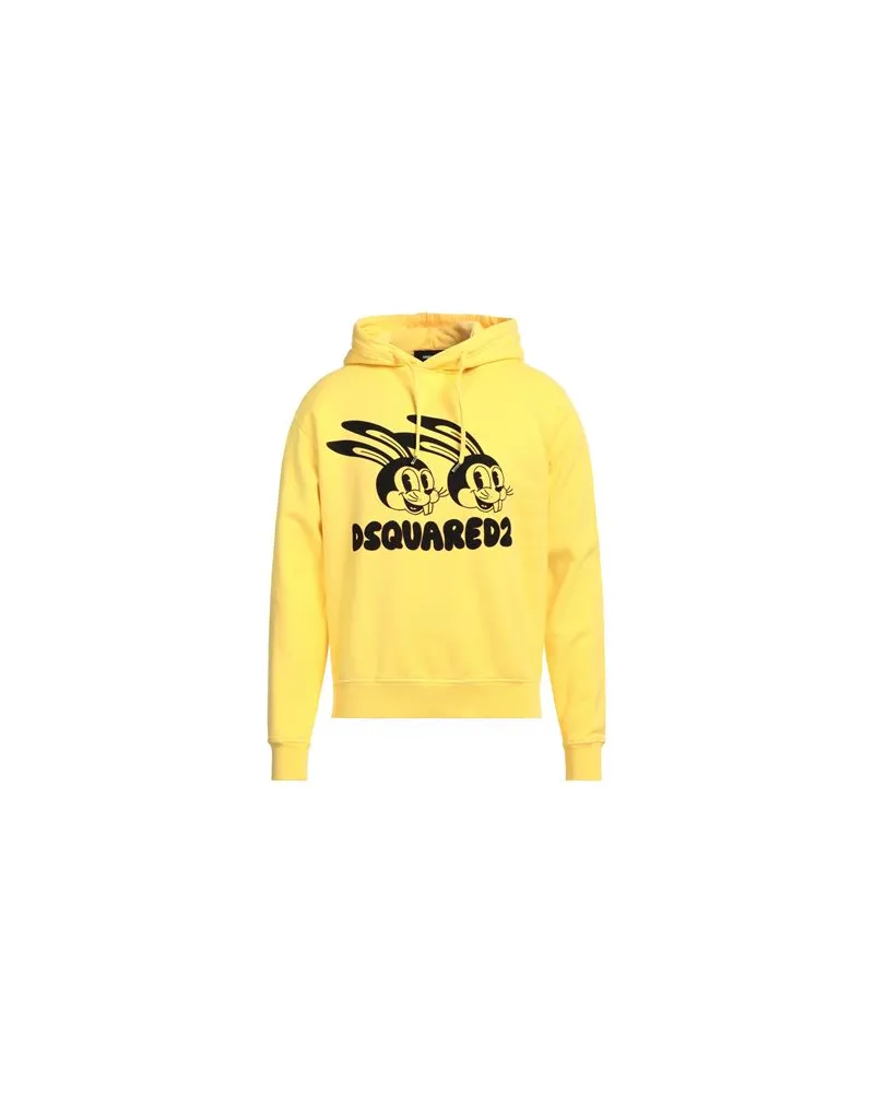 Dsquared2 TOPS - Sweatshirtsauf YOOX.COM Gelb