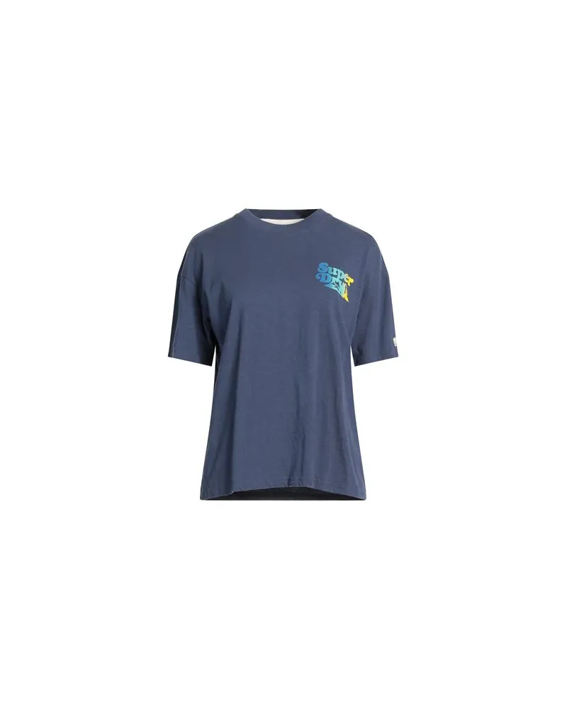 Superdry. TOPS - T-shirtsauf YOOX.COM Blau