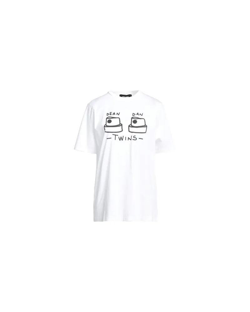 Dsquared2 TOPS - T-shirtsauf YOOX.COM Weiß