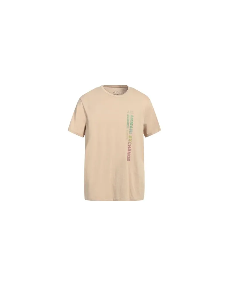 Armani Exchange TOPS - T-shirtsauf YOOX.COM Sand