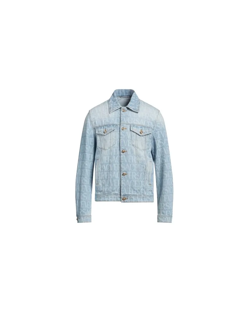 Versace JACKEN & MÄNTEL - Jeansjacken/Mäntelauf YOOX.COM Blau