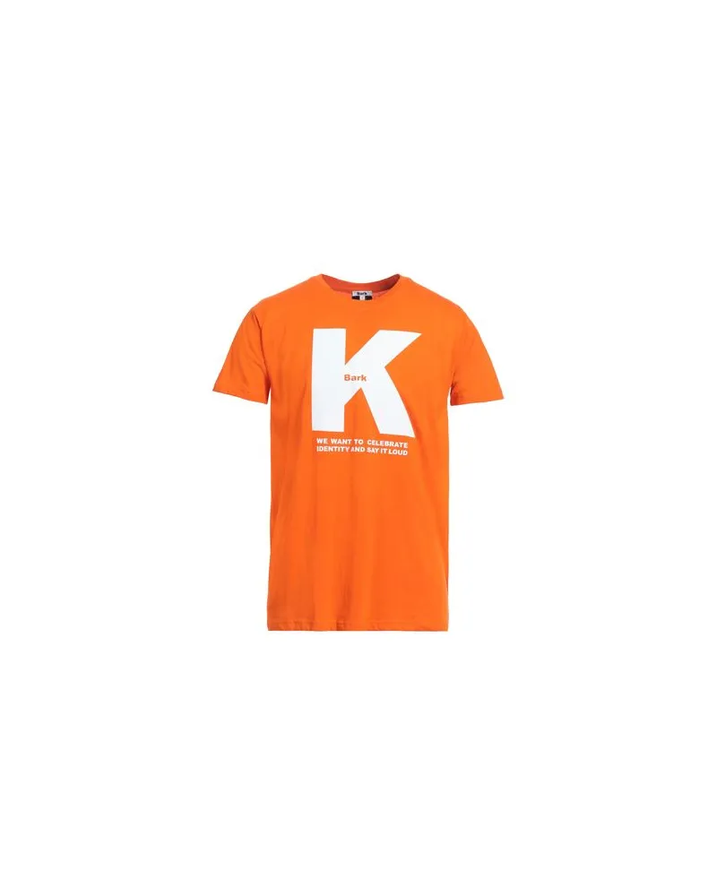 Bark TOPS - T-shirtsauf YOOX.COM Orange