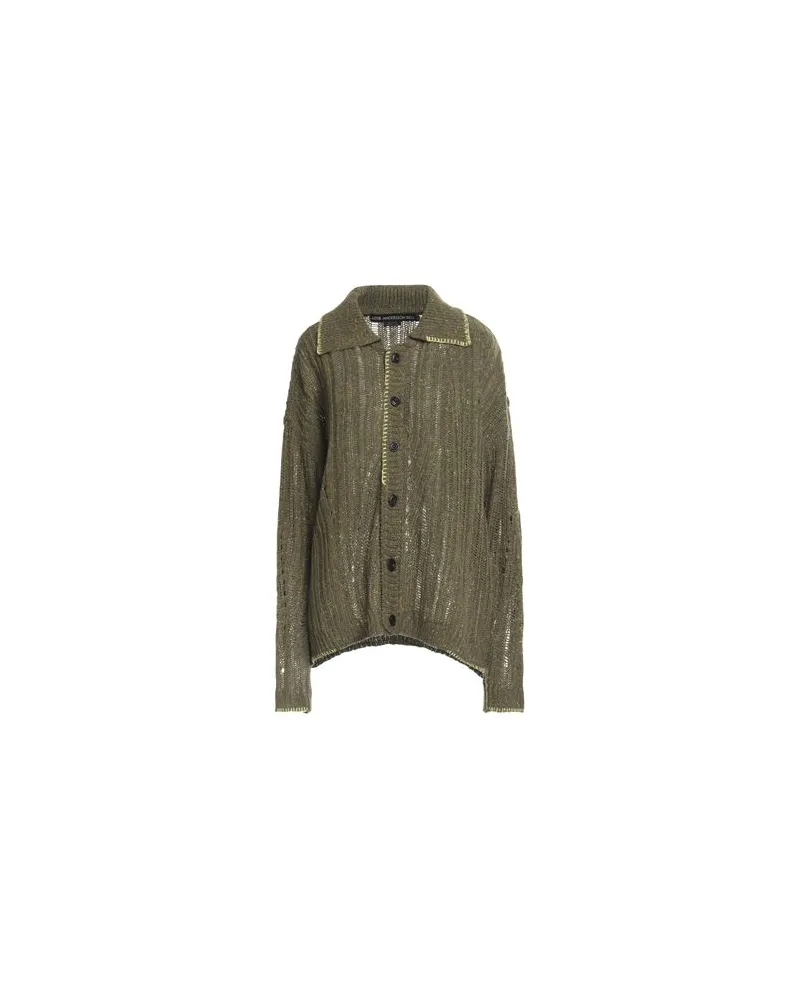 Andersson Bell STRICKWAREN - Strickjackenauf YOOX.COM Militärgrün