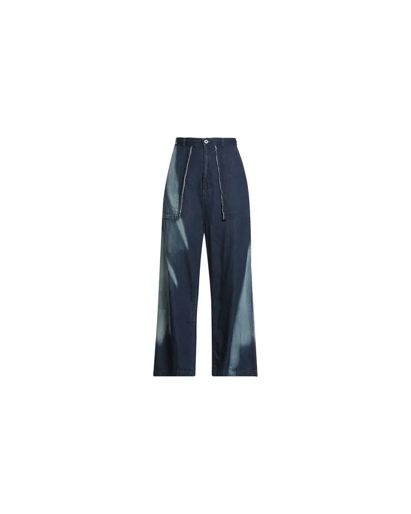 Y'S YOHJI YAMAMOTO HOSEN & RÖCKE - Jeanshosenauf YOOX.COM Blau