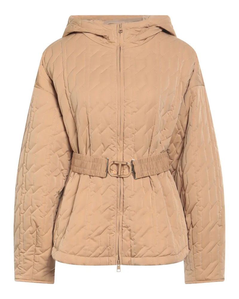 Twin-Set Pufferjacke & Daunenjacke Sand