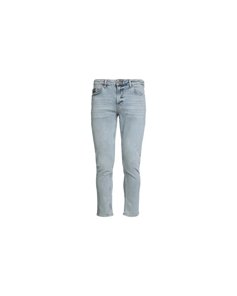 Versace Jeans HOSEN & RÖCKE - Jeanshosenauf YOOX.COM Blau