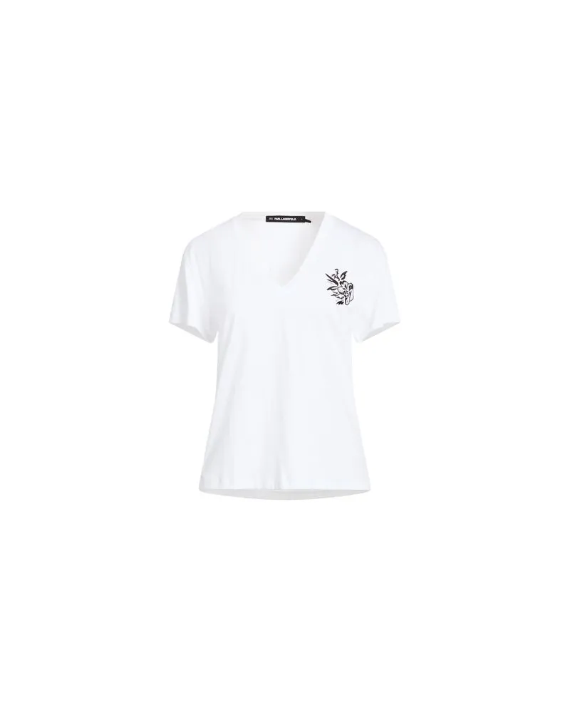 Karl Lagerfeld TOPS - T-shirtsauf YOOX.COM Weiß