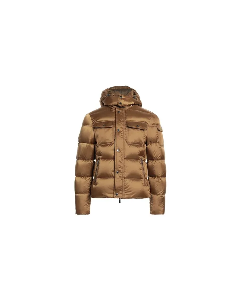 MOORER JACKEN & MÄNTEL - Pufferjacken & Daunenjackenauf YOOX.COM Kamel