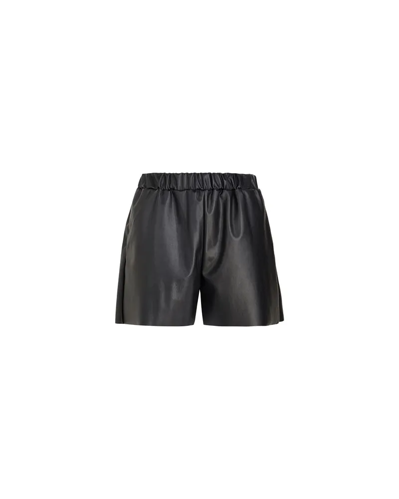 8 by Yoox PULL-ON ESSENTIAL SHORTS  - HOSEN & RÖCKE - Shorts & Bermudashortsauf YOOX.COM Schwarz