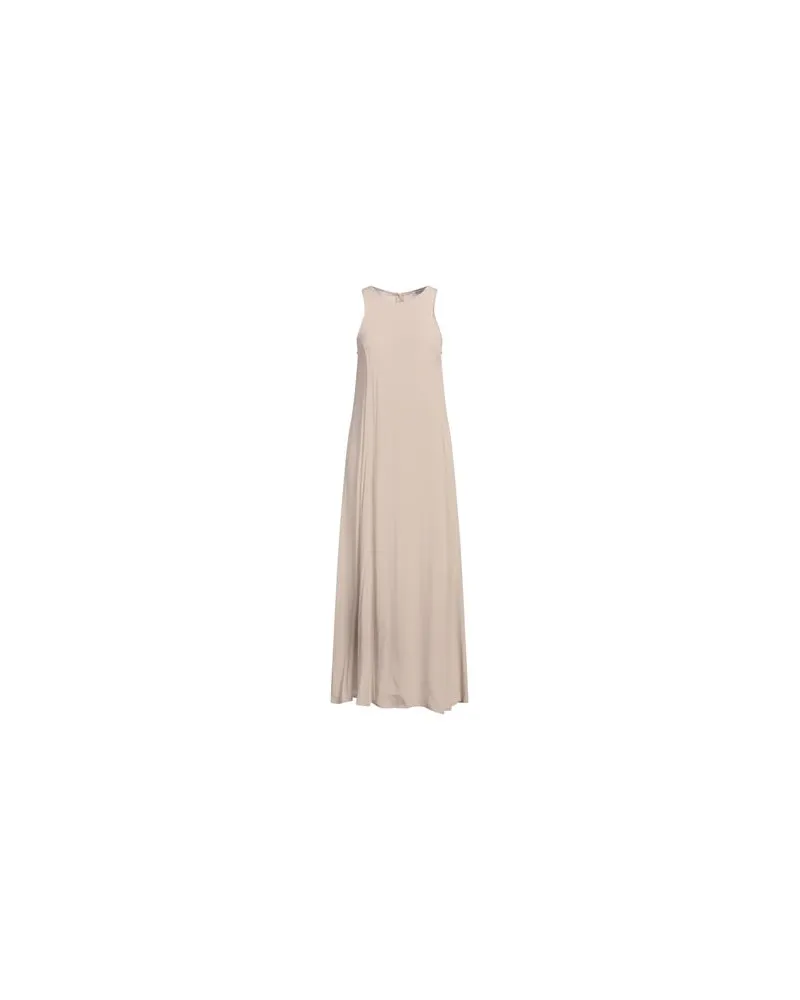 Camicettasnob KLEIDER - Maxi-Kleiderauf YOOX.COM Sand