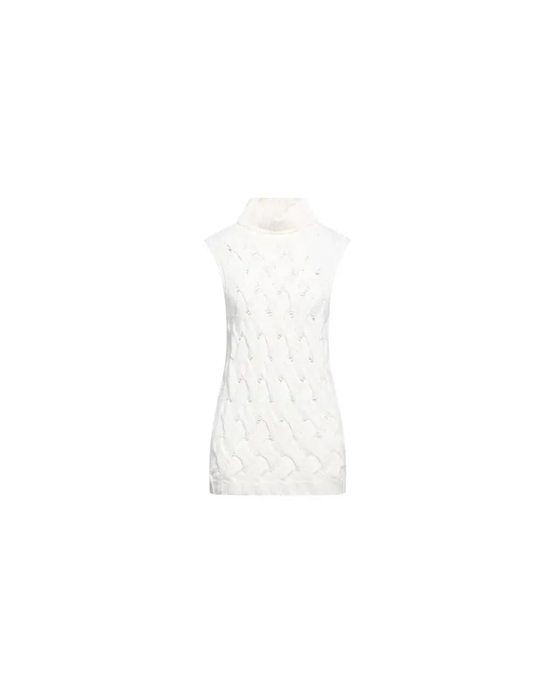 Eleventy STRICKWAREN - Rollkragenpulloverauf YOOX.COM Weiß