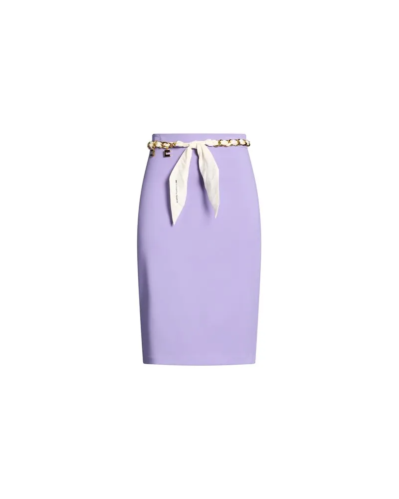 Elisabetta Franchi HOSEN & RÖCKE - Midi-Röckeauf YOOX.COM Lila