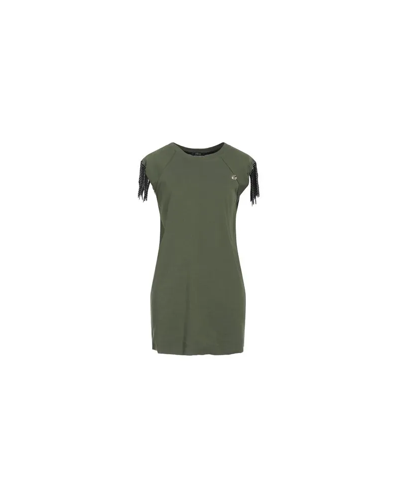 Mangano KLEIDER - Mini-Kleiderauf YOOX.COM Militärgrün