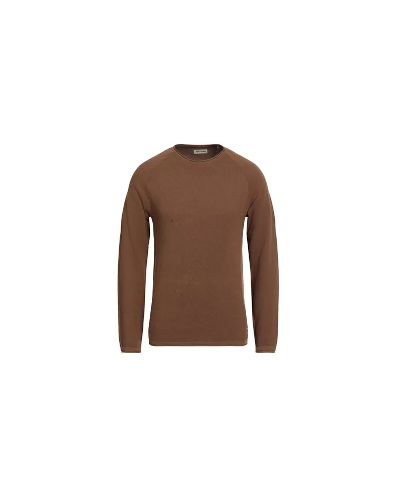 Jack & Jones STRICKWAREN - Pulloverauf YOOX.COM Braun