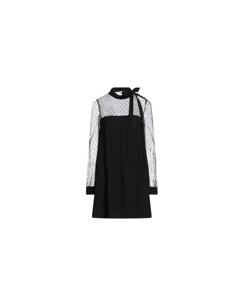 RED Valentino KLEIDER - Mini-Kleiderauf YOOX.COM Schwarz