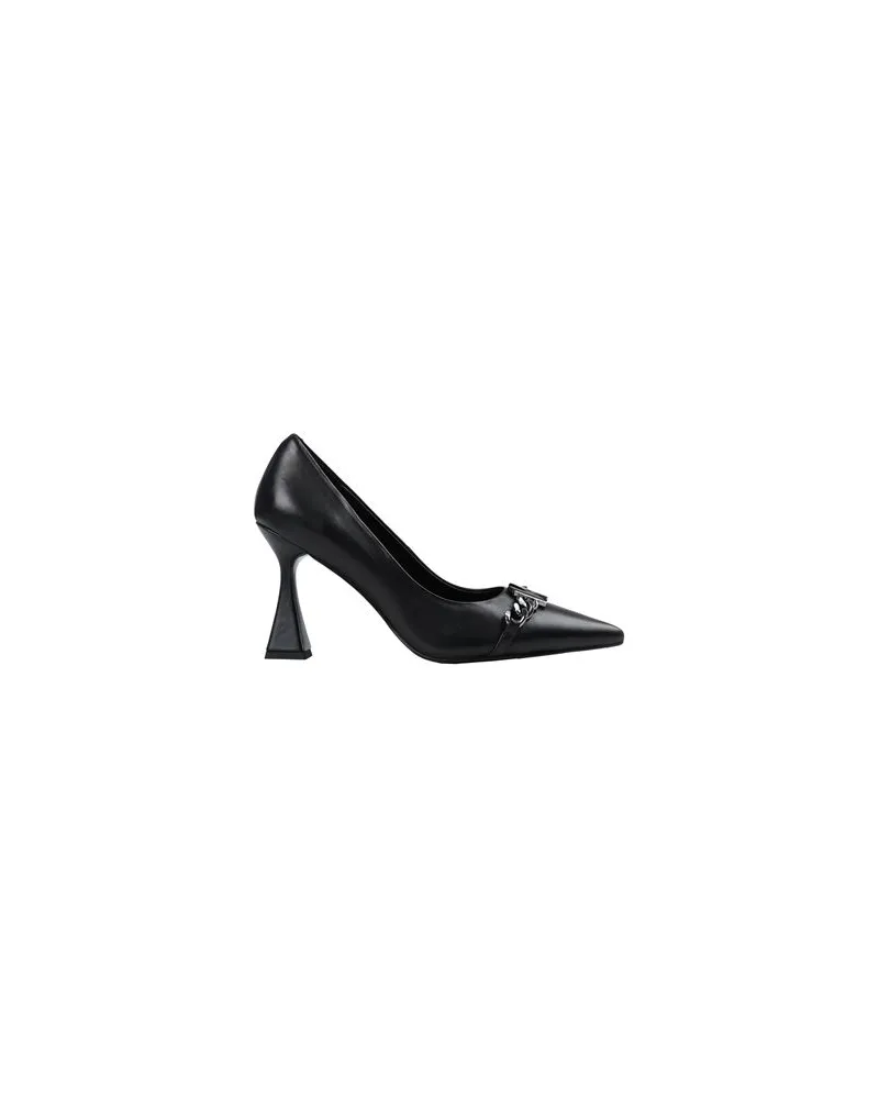 Karl Lagerfeld DEBUT KL CHAIN COURT - SCHUHE - Pumpsauf YOOX.COM Schwarz