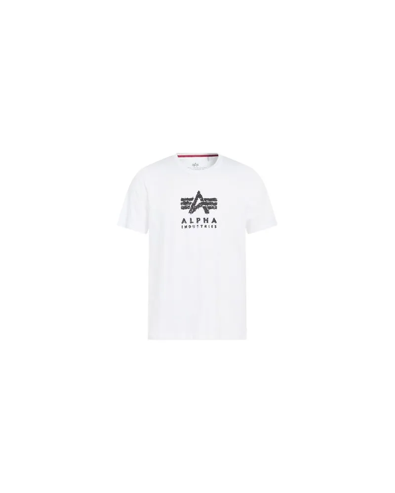 Alpha Industries TOPS - T-shirtsauf YOOX.COM Weiß