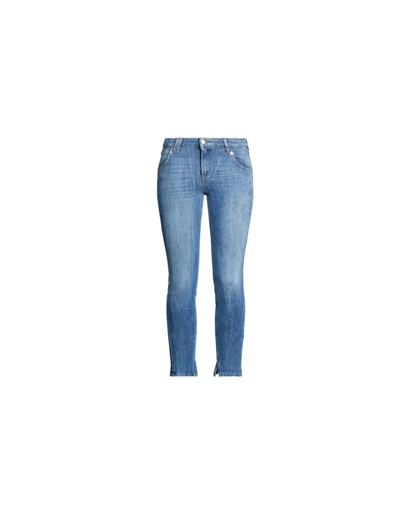 Roy Roger's HOSEN & RÖCKE - Jeanshosenauf YOOX.COM Blau