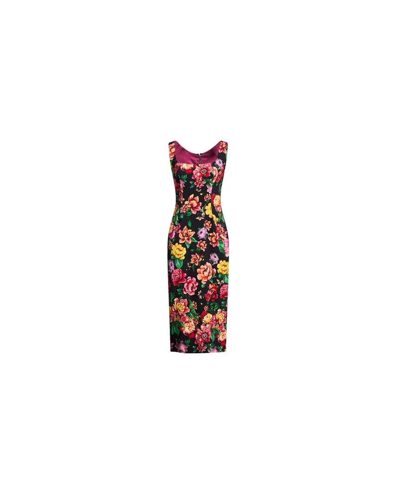 Dolce & Gabbana KLEIDER - Midi-Kleiderauf YOOX.COM Schwarz
