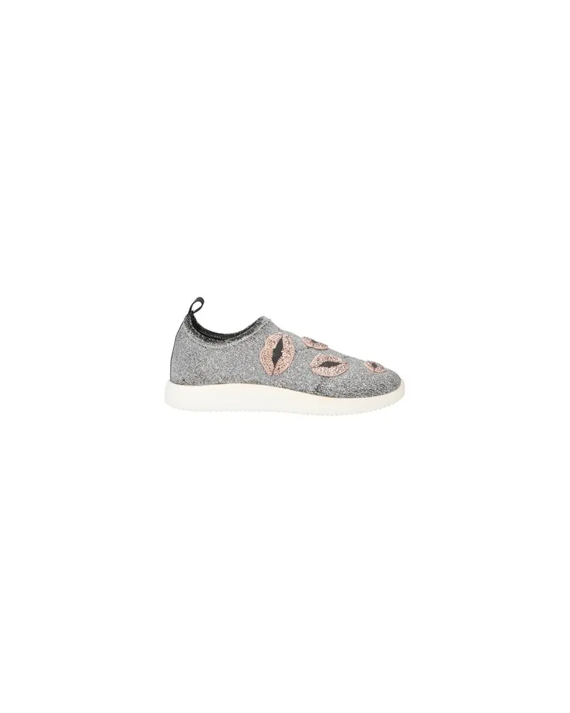 Giuseppe Zanotti SCHUHE - Sneakersauf YOOX.COM Silber
