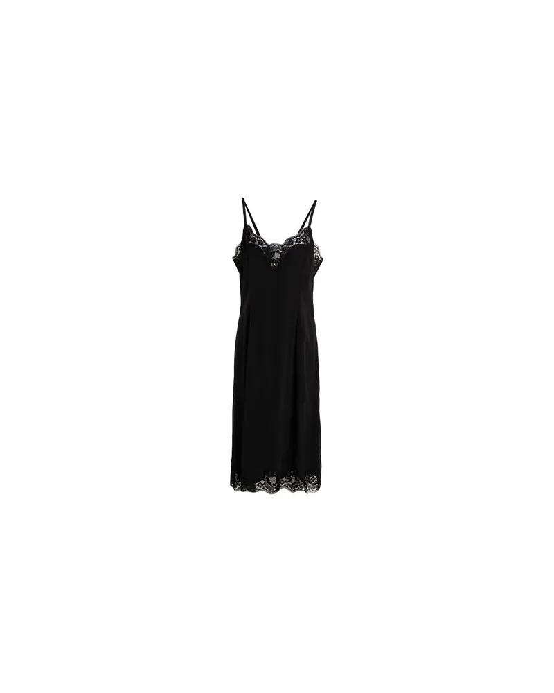 Dolce & Gabbana KLEIDER - Midi-Kleiderauf YOOX.COM Schwarz