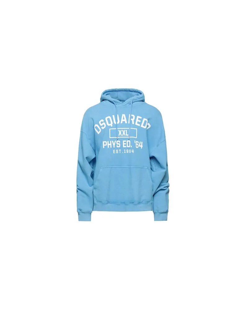 Dsquared2 TOPS - Sweatshirtsauf YOOX.COM Himmelblau