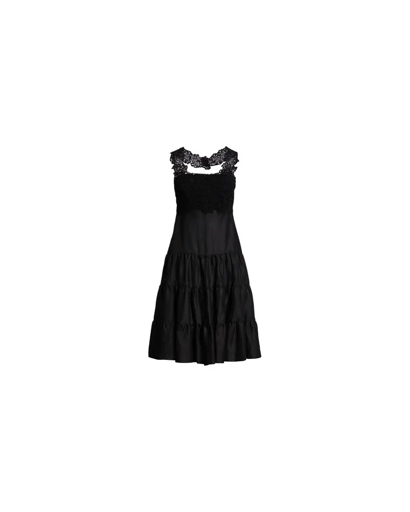 Ermanno Scervino LIFE - KLEIDER - Midi-Kleiderauf YOOX.COM Schwarz