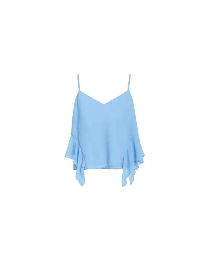Fracomina COLLECTION - TOPS - Topsauf YOOX.COM Hellblau