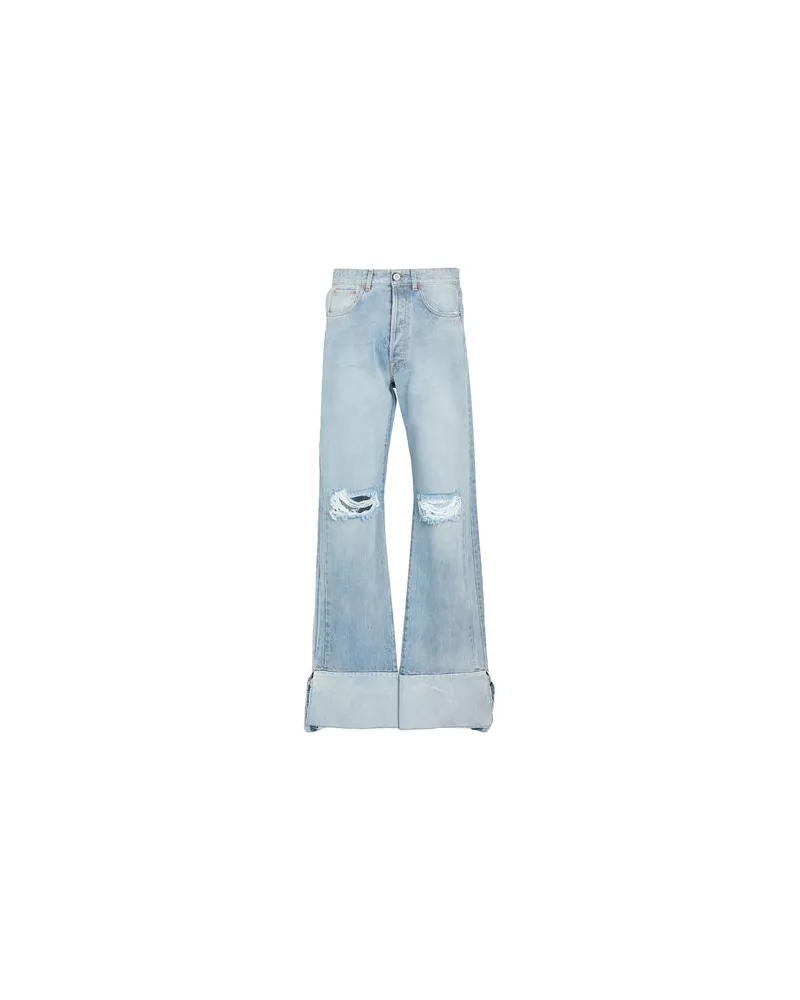 VETEMENTS HOSEN & RÖCKE - Jeanshosenauf YOOX.COM Blau