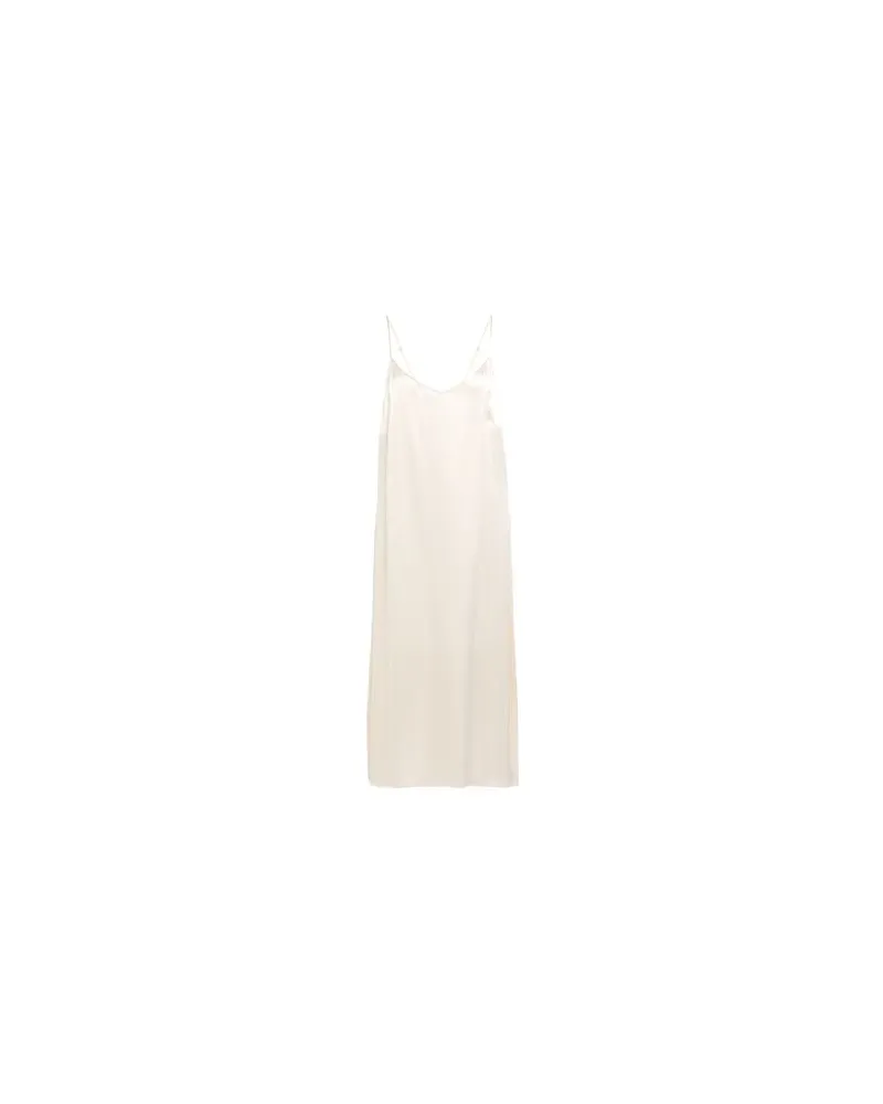 Peserico KLEIDER - Midi-Kleiderauf YOOX.COM Cremeweiß