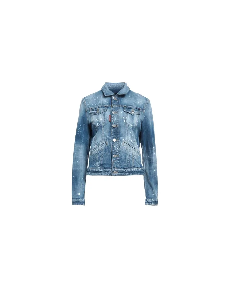 Dsquared2 JACKEN & MÄNTEL - Jeansjacken/Mäntelauf YOOX.COM Blau