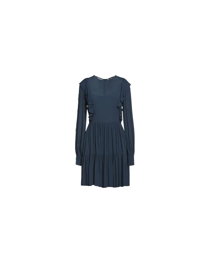 Manila Grace KLEIDER - Mini-Kleiderauf YOOX.COM Taubenblau