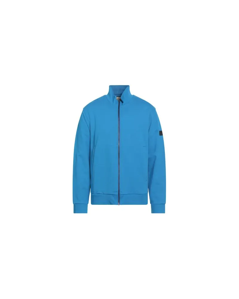 Bruno Manetti TOPS - Sweatshirtsauf YOOX.COM Azurblau
