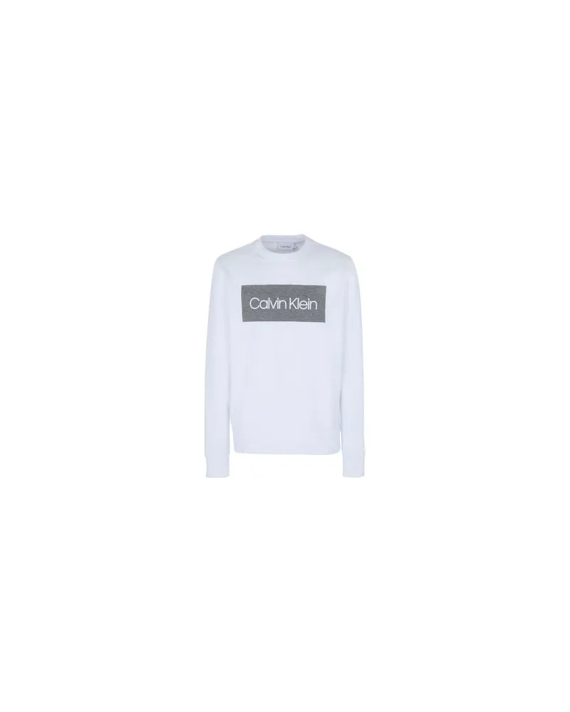 Calvin Klein TOPS - Sweatshirtsauf YOOX.COM Weiß