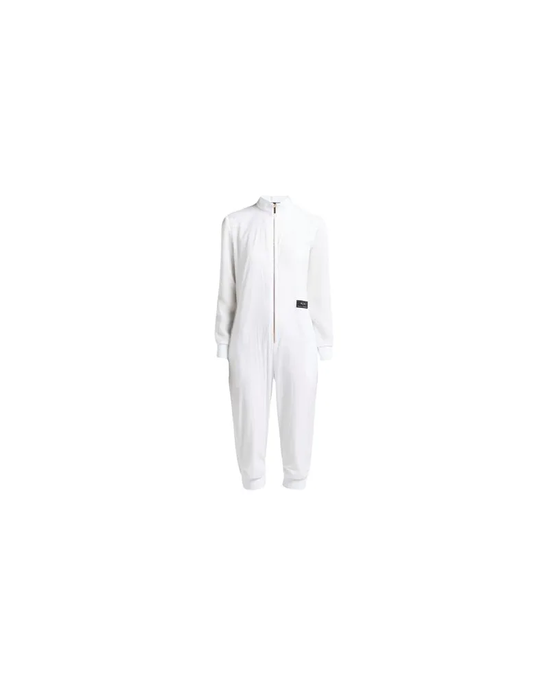 Armani Exchange OVERALLS - Jumpsuitsauf YOOX.COM Weiß