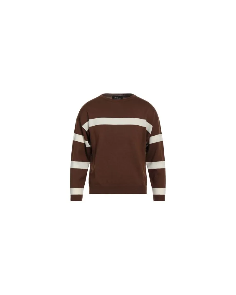 Les Copains STRICKWAREN - Pulloverauf YOOX.COM Braun