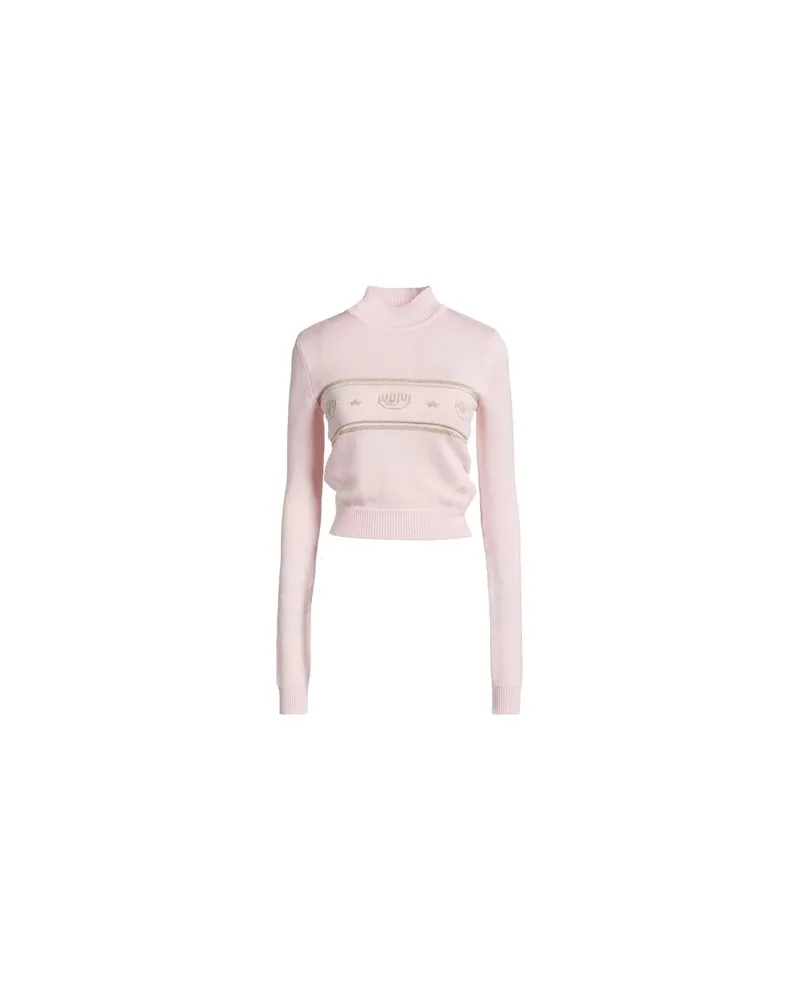 Chiara Ferragni STRICKWAREN - Rollkragenpulloverauf YOOX.COM Hellrosa