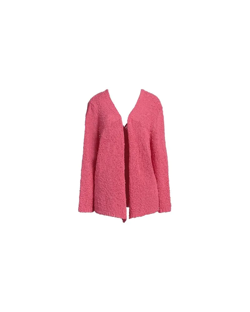 SOLOTRE STRICKWAREN - Strickjackenauf YOOX.COM Fuchsia