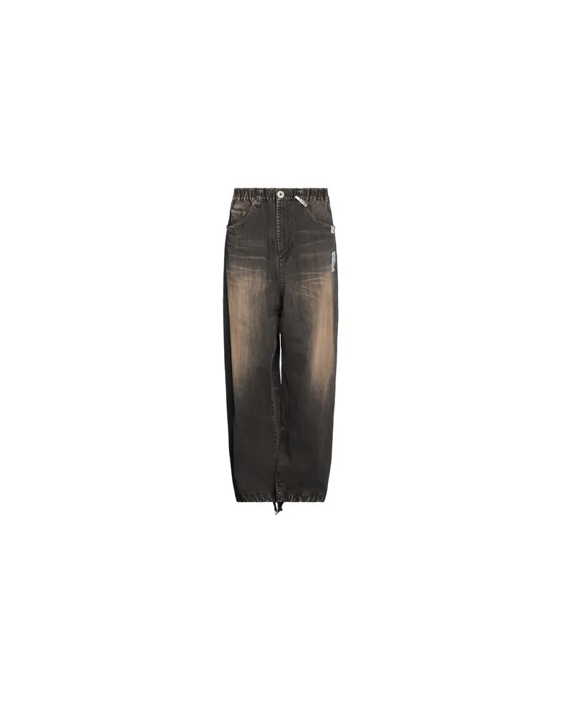 MIHARAYASUHIRO HOSEN & RÖCKE - Jeanshosenauf YOOX.COM Schwarz