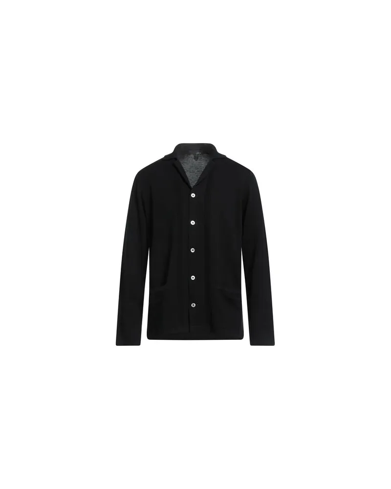 LARDINI STRICKWAREN - Strickjackenauf YOOX.COM Schwarz