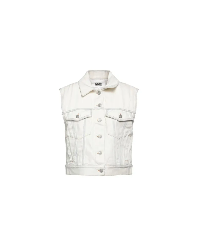 Maison Margiela JACKEN & MÄNTEL - Jeansjacken/Mäntelauf YOOX.COM Elfenbein