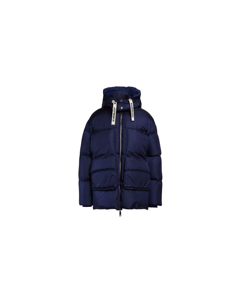 KHRISJOY JACKEN & MÄNTEL - Pufferjacken & Daunenjackenauf YOOX.COM Marineblau